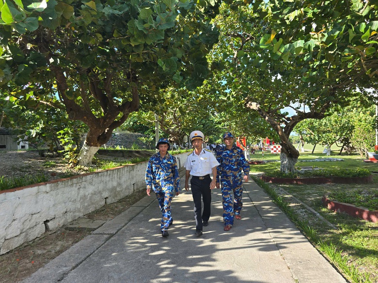 Ấn tượng sắc xanh Trường Sa- Ảnh 5. Ấn tượng sắc xanh Trường Sa- Ảnh 5.