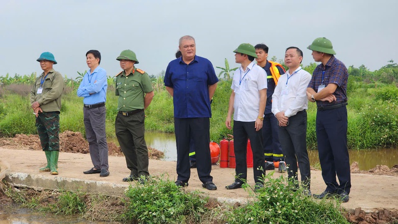 Vĩnh Phúc: Cưỡng chế thu hồi đất để thực hiện dự án Khu đô thị mới Tiền Châu- Ảnh 1. Vĩnh Phúc: Cưỡng chế thu hồi đất để thực hiện dự án Khu đô thị mới Tiền Châu- Ảnh 1.
