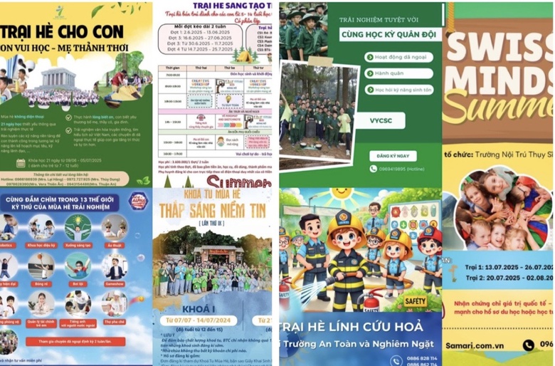 Cẩn trọng với "ma trận" dịch vụ trải nghiệm h&egrave;- Ảnh 1.