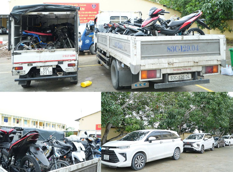 Gần 50 thanh ni&ecirc;n hẹn nhau đua xe tr&aacute;i ph&eacute;p trong đ&ecirc;m ở S&oacute;c Trăng- Ảnh 2.