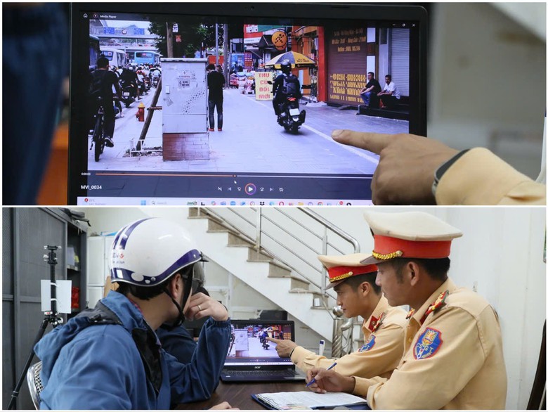 H&agrave; Nội: CSGT bố tr&iacute; hơn 20 điểm ghi h&igrave;nh lưu động, xử nghi&ecirc;m t&igrave;nh trạng nhờn luật- Ảnh 3.