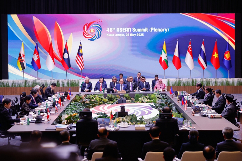 Thủ tướng Phạm Minh Ch&iacute;nh bắt đầu c&aacute;c hoạt động tại Hội nghị Cấp cao ASEAN 46- Ảnh 3.