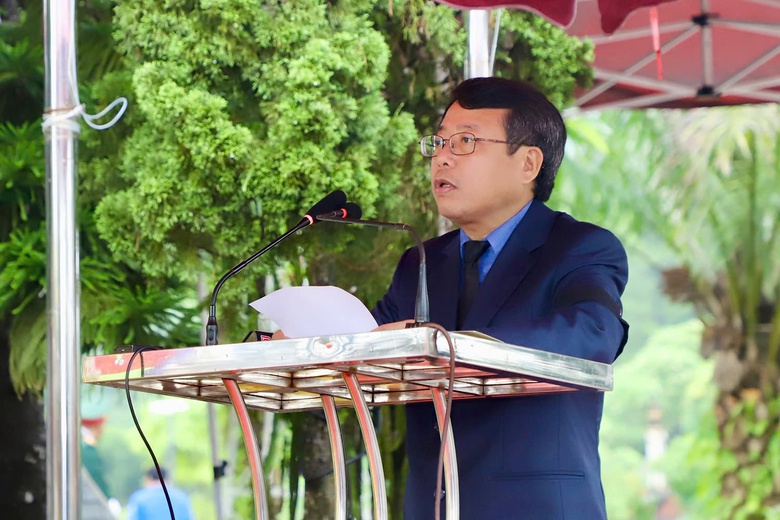 H&agrave; Tĩnh tổ chức lễ truy điệu, an t&aacute;ng 4 h&agrave;i cốt liệt sĩ hy sinh ở L&agrave;o- Ảnh 1.