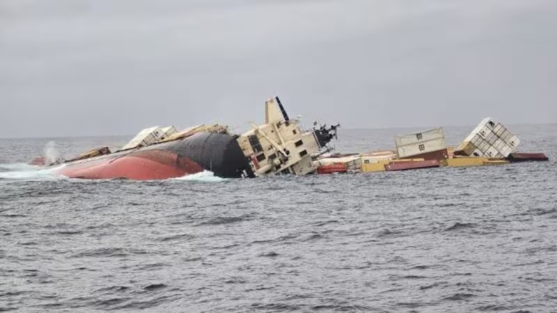 Ch&igrave;m t&agrave;u container ngo&agrave;i khơi bang Kerala, Ấn Độ ban bố t&igrave;nh trạng khẩn cấp- Ảnh 1.