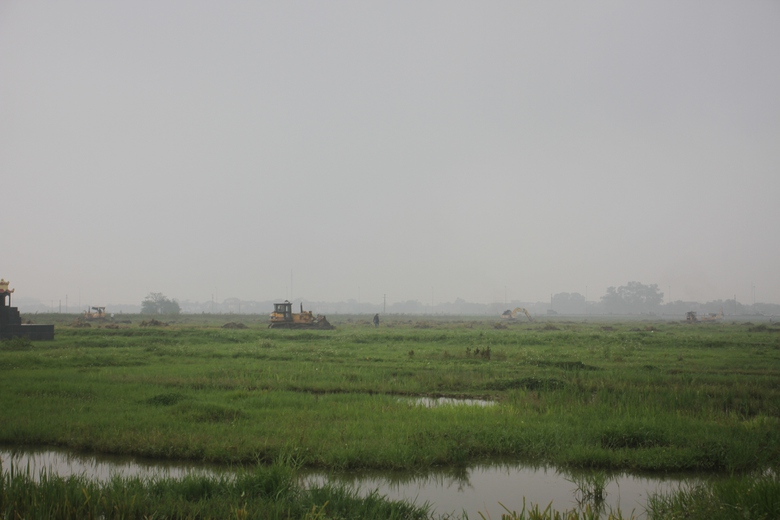 Tam Dương (Vĩnh Ph&uacute;c): Cưỡng chế thu hồi đất thực hiện dự &aacute;n Cụm c&ocirc;ng nghiệp Ho&agrave;ng L&acirc;u- Ảnh 2.