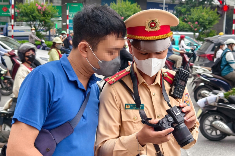 H&agrave; Nội: Cận cảnh camera lưu động bắt lỗi vi phạm, loạt t&agrave;i xế bị xử phạt- Ảnh 8.