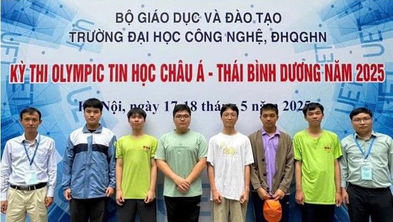 Olympic Tin học ch&acirc;u &Aacute; - Th&aacute;i B&igrave;nh Dương: Việt Nam dẫn đầu Đ&ocirc;ng Nam &Aacute; với 6/6 huy chương- Ảnh 1.