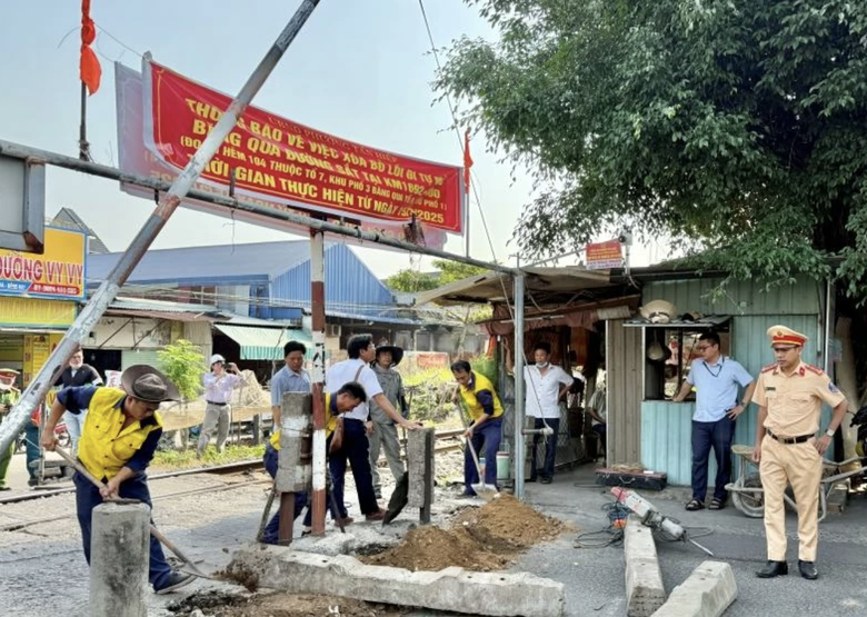 Đồng Nai y&ecirc;u cầu l&agrave;m r&otilde; sự cố g&aacute;c chắn kh&ocirc;ng đ&oacute;ng khi t&agrave;u chạy qua hai lần- Ảnh 1.