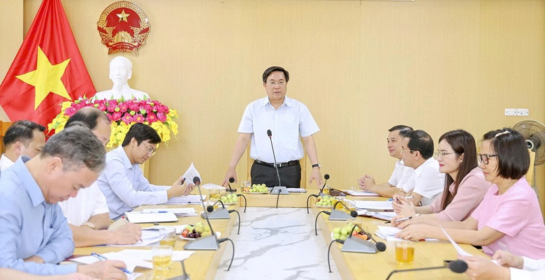 Huyện Tam Dương đẩy nhanh tiến độ giải ph&oacute;ng mặt bằng, ho&agrave;n thiện hạ tầng khu c&ocirc;ng nghiệp- Ảnh 1.