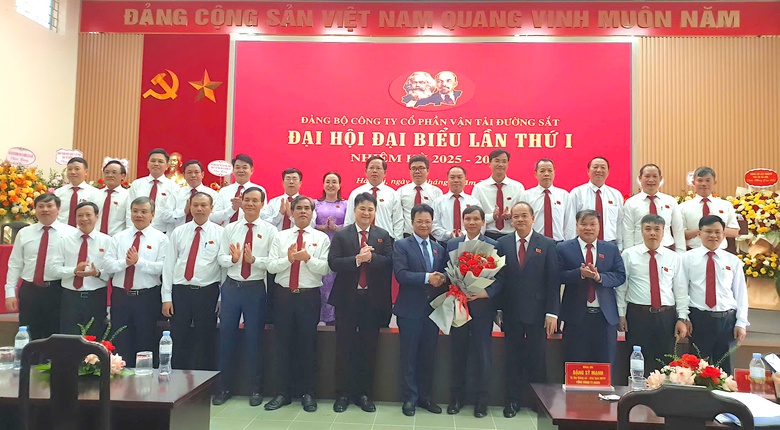 Đảng bộ C&ocirc;ng ty Vận tải đường sắt đại hội lần thứ nhất, nhiệm kỳ 2025-2030- Ảnh 2.
