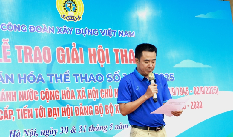 Người lao động ng&agrave;nh X&acirc;y dựng s&ocirc;i nổi trong ng&agrave;y Hội thao ch&agrave;o mừng 80 năm Quốc kh&aacute;nh 2/9- Ảnh 1.