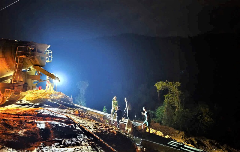 Thi c&ocirc;ng xuy&ecirc;n rừng, xuy&ecirc;n lễ tr&ecirc;n cao tốc Kh&aacute;nh H&ograve;a - Bu&ocirc;n Ma Thuột- Ảnh 9.