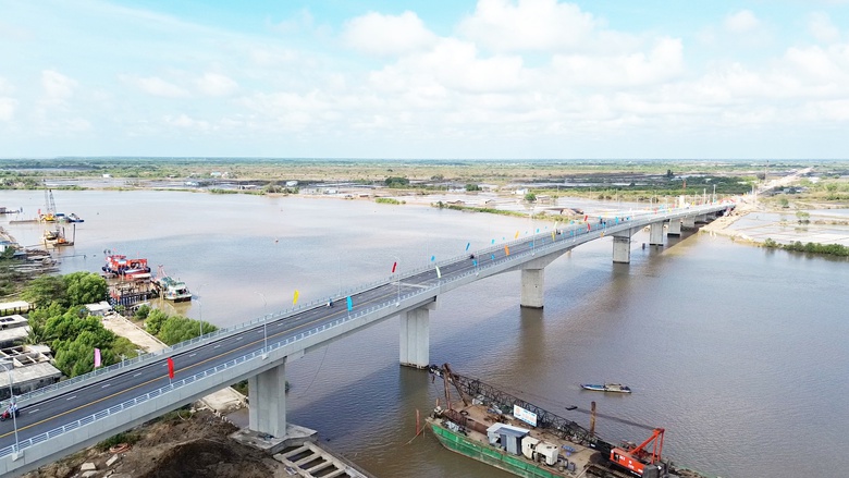 Cận cảnh dự &aacute;n gần 2.150 tỷ đồng kết nối hai cửa biển ở C&agrave; Mau v&agrave; Bạc Li&ecirc;u- Ảnh 8.