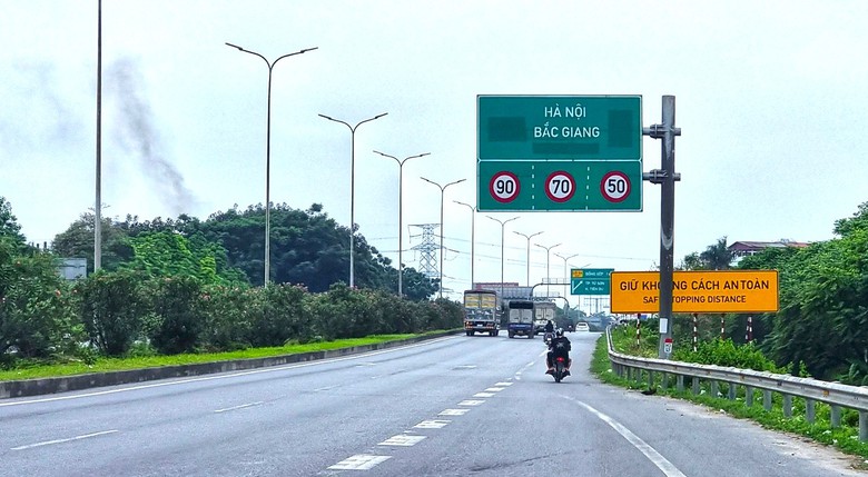 Đề xuất mở rộng cao tốc H&agrave; Nội - Bắc Giang l&ecirc;n 8 l&agrave;n xe- Ảnh 1.