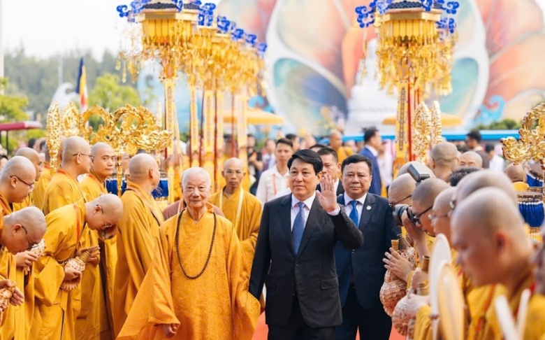 Hơn 1.300 đại biểu quốc tế dự khai mạc Đại lễ Vesak 2025 tại TP.HCM- Ảnh 1.