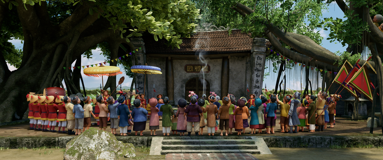 Phim hoạt hình 3D “Trạng Quỳnh nhí: Truyền thuyết Kim Ngưu” chuẩn bị ra rạp- Ảnh 4. Phim hoạt hình 3D “Trạng Quỳnh nhí: Truyền thuyết Kim Ngưu” chuẩn bị ra rạp- Ảnh 4.