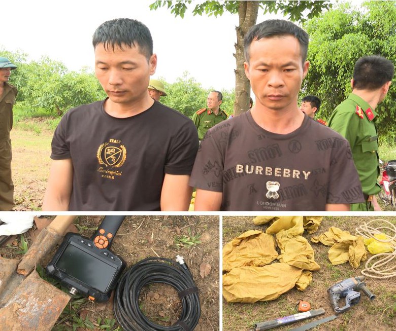 Lời khai của 2 người Trung Quốc x&acirc;m phạm lăng mộ vua L&ecirc; T&uacute;c T&ocirc;ng- Ảnh 1.