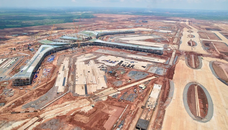 Sắp khởi công đường cất, hạ cánh số 2 sân bay Long Thành- Ảnh 1. Sắp khởi công đường cất, hạ cánh số 2 sân bay Long Thành- Ảnh 1.