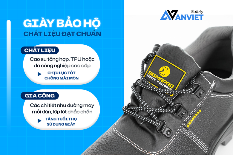 5 y&ecirc;u cầu cần đ&aacute;p ứng của gi&agrave;y bảo hộ lao động cho c&ocirc;ng nh&acirc;n x&acirc;y dựng- Ảnh 2.