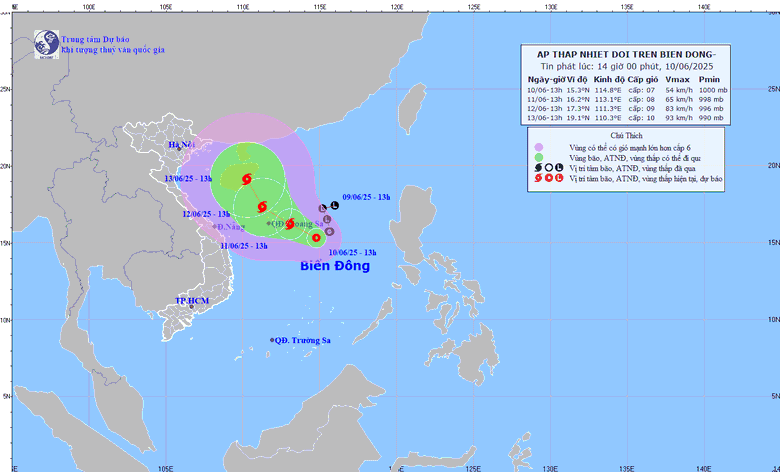 Thủ tướng y&ecirc;u cầu chủ động ứng ph&oacute; &aacute;p thấp nhiệt đới c&oacute; khả năng mạnh l&ecirc;n th&agrave;nh b&atilde;o- Ảnh 1.