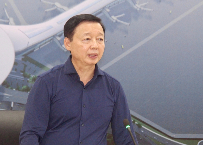 Ph&oacute; Thủ tướng Trần Hồng H&agrave;: Giải quyết nhanh vướng mắc thi c&ocirc;ng s&acirc;n bay Long Th&agrave;nh- Ảnh 1.