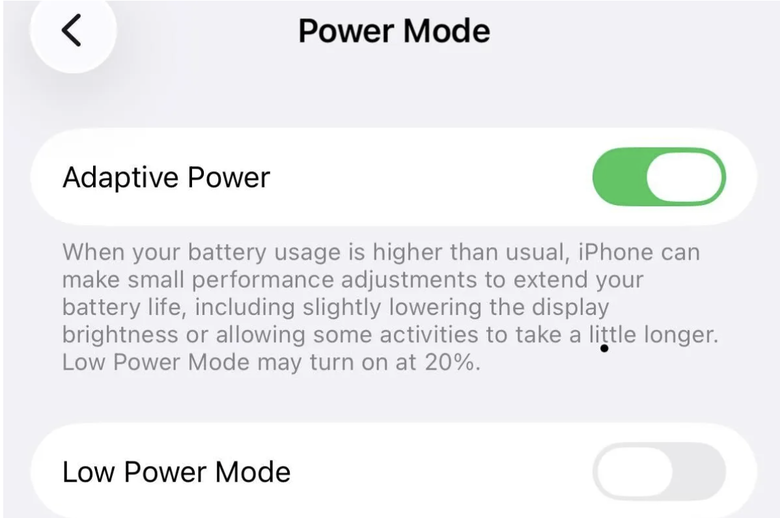 T&iacute;nh năng mới gi&uacute;p iPhone tiết kiệm pin th&ocirc;ng minh- Ảnh 1.