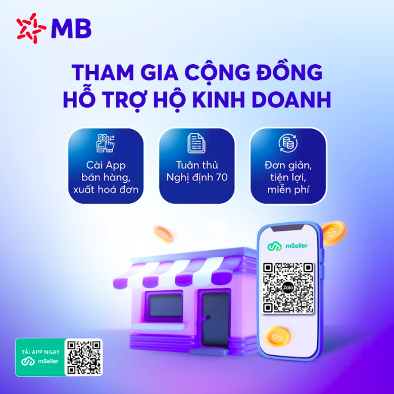 MB ch&iacute;nh thức tặng miễn ph&iacute;: App quản l&yacute; b&aacute;n h&agrave;ng, xuất h&oacute;a đơn điện tử chỉ cần điện thoại- Ảnh 3.
