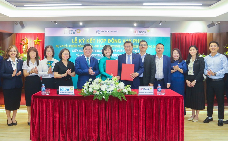 HDBank hợp t&aacute;c BIDV triển khai nguồn vốn quốc tế th&uacute;c đẩy ph&aacute;t triển bền vững- Ảnh 1.