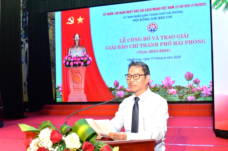 Báo Xây dựng đoạt giải báo chí TP Hải Phòng năm 2023 - 2024- Ảnh 1. Báo Xây dựng đoạt giải báo chí TP Hải Phòng năm 2023 - 2024- Ảnh 1.