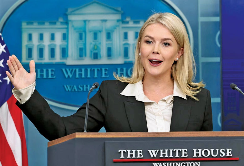 Hành trình trở thành thư ký báo chí Nhà Trắng trẻ nhất lịch sử- Ảnh 1. Hành trình trở thành thư ký báo chí Nhà Trắng trẻ nhất lịch sử- Ảnh 1.