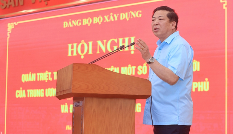 Đảng bộ Bộ X&acirc;y dựng qu&aacute;n triệt c&aacute;c văn bản mới của Đảng, Nh&agrave; nước- Ảnh 1.