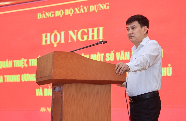 Đảng bộ Bộ X&acirc;y dựng qu&aacute;n triệt c&aacute;c văn bản mới của Đảng, Nh&agrave; nước- Ảnh 4.