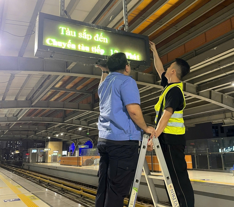 Khẩn trương khắc phục bất cập metro Cát Linh - Hà Đông- Ảnh 2. Khẩn trương khắc phục bất cập metro Cát Linh - Hà Đông- Ảnh 2.