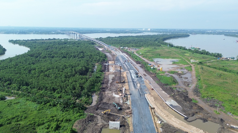 TP.HCM yêu cầu tăng tốc làm đường tạm nối cầu Nhơn Trạch với Vành đai 3- Ảnh 1. TP.HCM yêu cầu tăng tốc làm đường tạm nối cầu Nhơn Trạch với Vành đai 3- Ảnh 1.