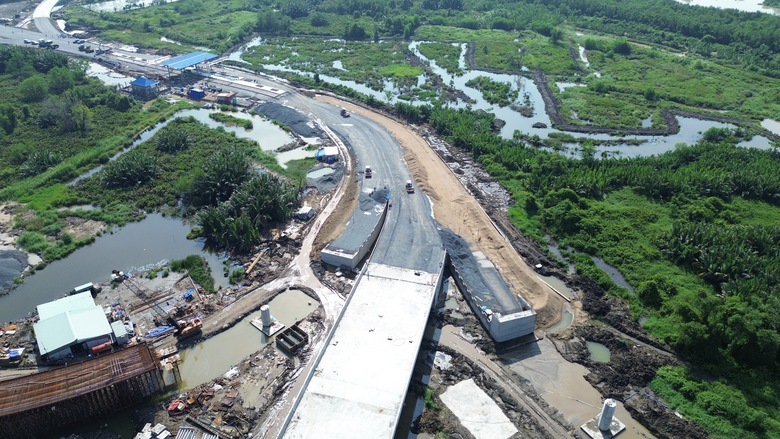 TP.HCM yêu cầu tăng tốc làm đường tạm nối cầu Nhơn Trạch với Vành đai 3- Ảnh 2. TP.HCM yêu cầu tăng tốc làm đường tạm nối cầu Nhơn Trạch với Vành đai 3- Ảnh 2.
