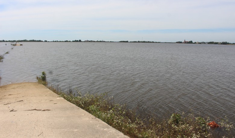 Xót xa hàng nghìn ha lúa ở Quảng Trị ngập úng sau đợt lũ bất thường- Ảnh 7. Xót xa hàng nghìn ha lúa ở Quảng Trị ngập úng sau đợt lũ bất thường- Ảnh 7.