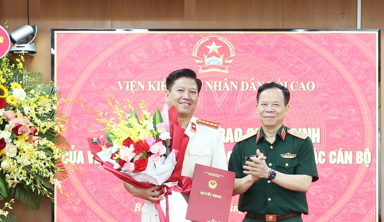 Bổ nhiệm Viện trưởng Viện Kiểm s&aacute;t nh&acirc;n d&acirc;n tỉnh Bắc Ninh mới- Ảnh 1.