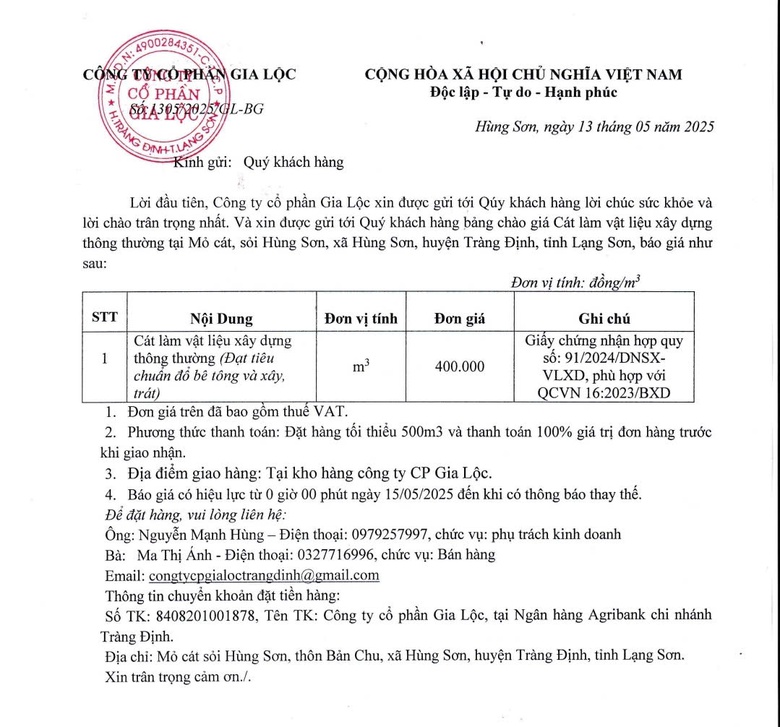 Lạng Sơn: Gi&aacute; c&aacute;t tăng &ldquo;ch&oacute;ng mặt&rdquo;, nh&agrave; thầu k&ecirc;u cứu v&igrave; lỗ nặng- Ảnh 2.