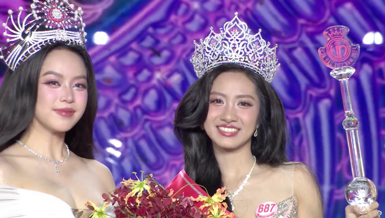 Hoa hậu Thanh Thuỷ v&agrave; T&acirc;n Hoa hậu Việt Nam 2024 H&agrave; Tr&uacute;c Nhi.