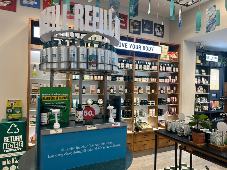 Khi c&aacute;c &ocirc;ng lớn mỹ phẩm sử dụng chi&ecirc;u t&aacute;i nạp, giảm nhu cầu r&aacute;c thải- Ảnh 3.