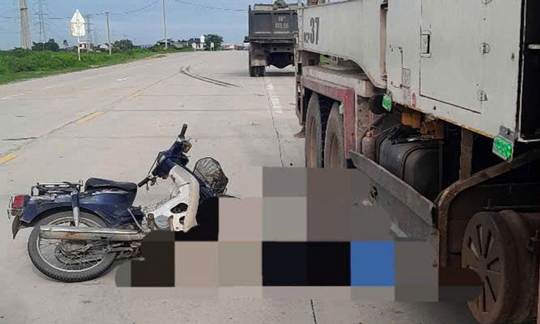 Hiện trường vụ tai nạn - Ảnh: Quốc Phương. Hiện trường vụ tai nạn - Ảnh: Quốc Phương.