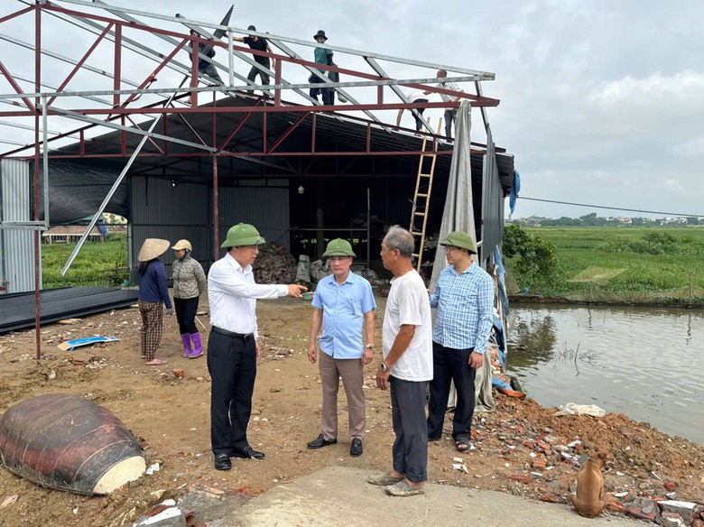 Vĩnh Ph&uacute;c: R&aacute;o riết xử l&yacute; x&acirc;y dựng tr&aacute;i ph&eacute;p tr&ecirc;n đất n&ocirc;ng nghiệp tại huyện Vĩnh Tường- Ảnh 1.