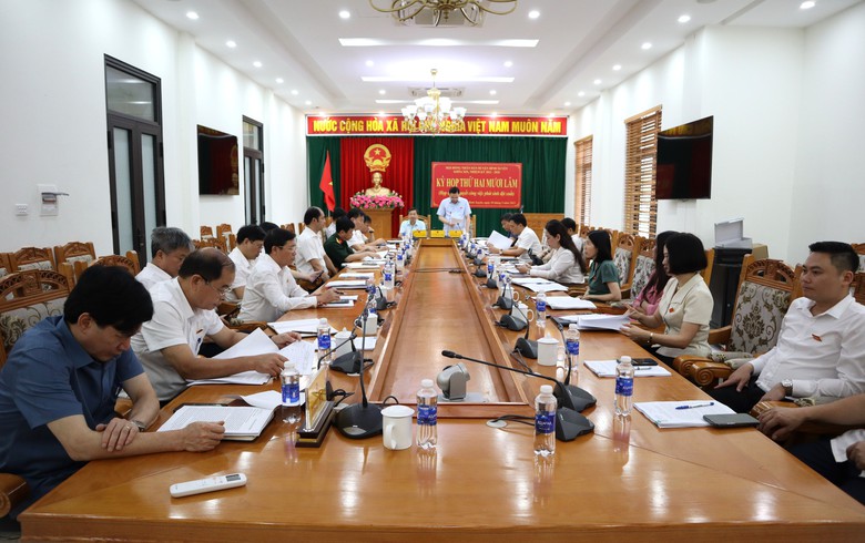 Vĩnh Phúc: Kỳ họp thứ 25, HĐND huyện Bình Xuyên khóa XIX, nhiệm kỳ 2021 - 2026- Ảnh 1. Vĩnh Phúc: Kỳ họp thứ 25, HĐND huyện Bình Xuyên khóa XIX, nhiệm kỳ 2021 - 2026- Ảnh 1.