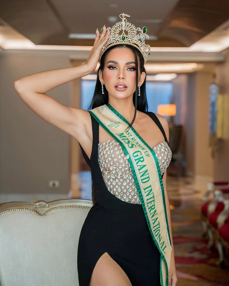 Người đẹp n&oacute;i g&igrave; khi ch&iacute;nh thức được bổ nhiệm l&agrave; Miss Grand International 2024?- Ảnh 3.