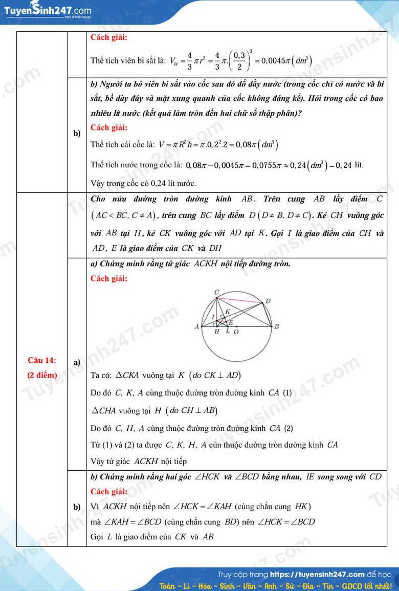 Đ&aacute;p &aacute;n đề thi tuyển sinh lớp 10 m&ocirc;n To&aacute;n Thanh H&oacute;a năm 2025- Ảnh 7.
