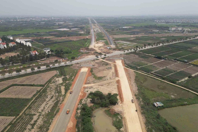 Vành đai 4 - Vùng Thủ đô đang được thi công đến đâu?- Ảnh 1. Vành đai 4 - Vùng Thủ đô đang được thi công đến đâu?- Ảnh 1.