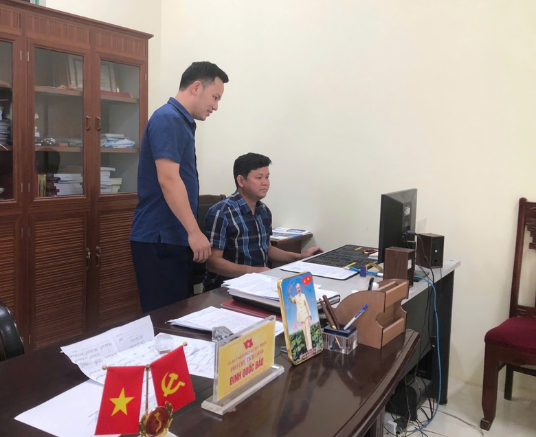 Huyện Tam Dương (Vĩnh Phúc): Chuyển biến tích cực trong công tác chuyển đổi số- Ảnh 4. Huyện Tam Dương (Vĩnh Phúc): Chuyển biến tích cực trong công tác chuyển đổi số- Ảnh 4.