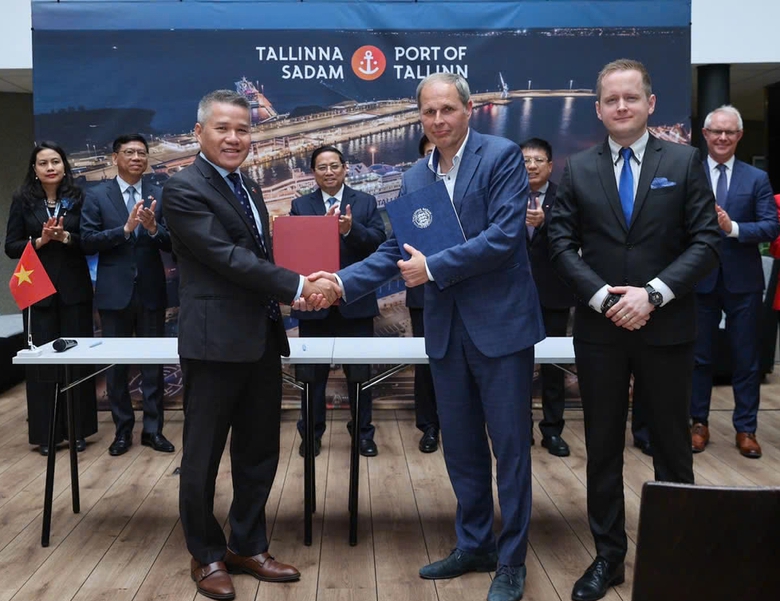 VIMC "bắt tay" cảng biển lớn nhất Estonia thúc đẩy phát triển cảng xanh- Ảnh 2. VIMC "bắt tay" cảng biển lớn nhất Estonia thúc đẩy phát triển cảng xanh- Ảnh 2.