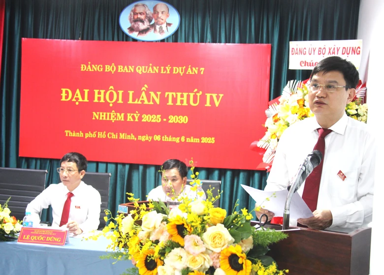 Ban Quản l&yacute; dự &aacute;n 7 tổ chức Đại hội lần thứ IV nhiệm kỳ 2025-2030- Ảnh 4.