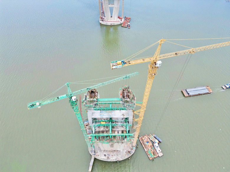 Chủ tịch tỉnh B&agrave; Rịa - Vũng T&agrave;u th&uacute;c tiến độ dự &aacute;n kết nối cảng C&aacute;i M&eacute;p - Thị Vải- Ảnh 2.